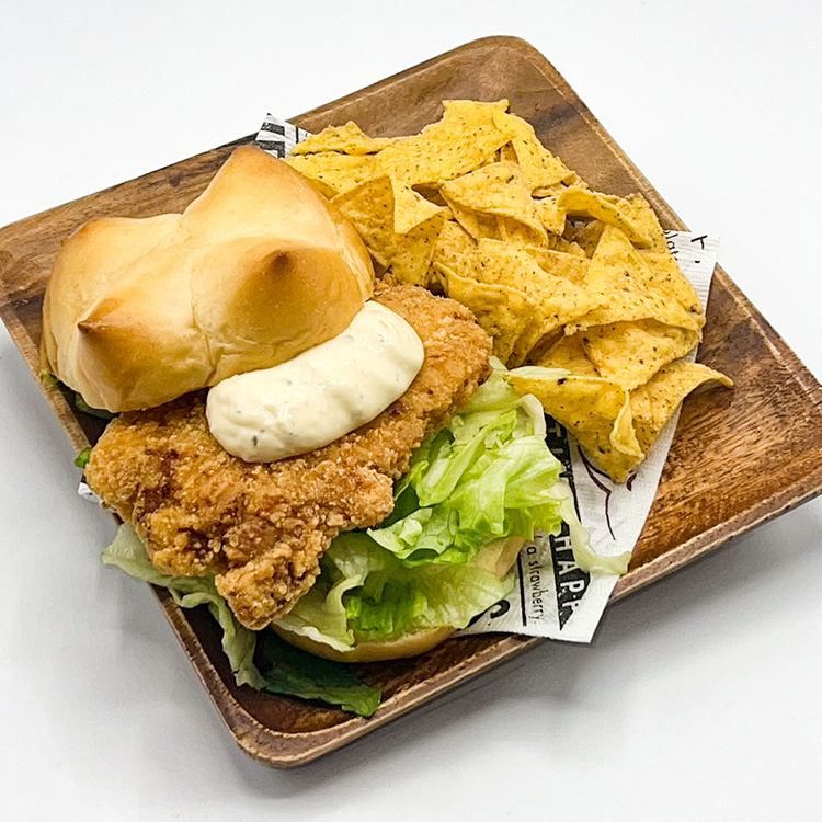 チキンカツバーガー