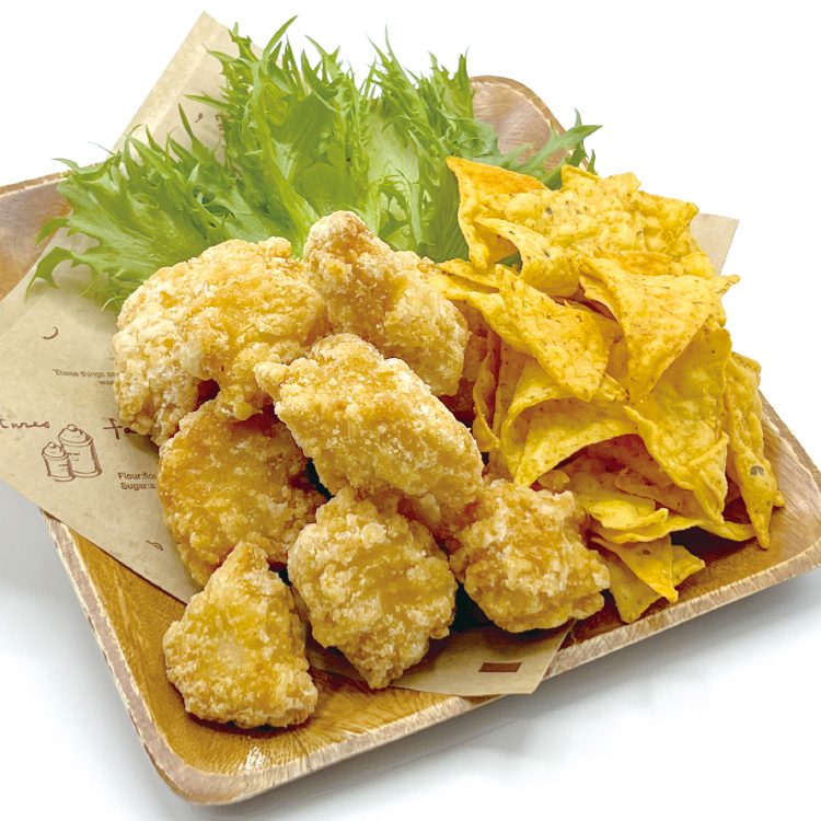 スパイシーチキン&チップス