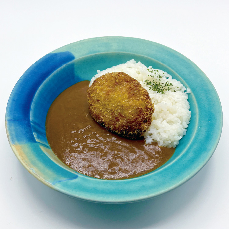 但馬牛メンチカツカレー